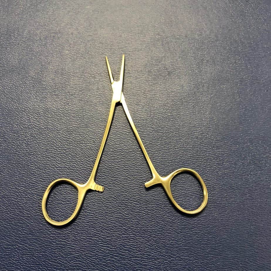 Crown Forceps 4 inches German (New) - Crown -Angelus Medical