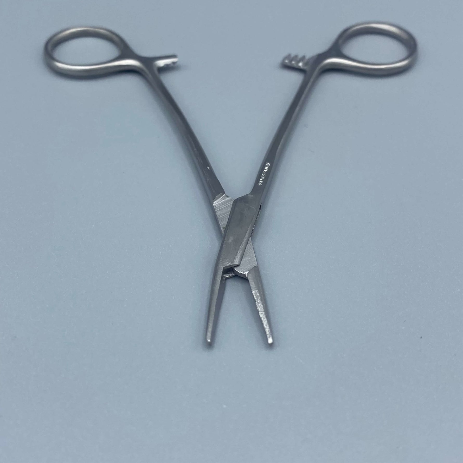 Crown Webster Needle Holder Smooth Jaws Fine Point - Crown -Angelus Medical