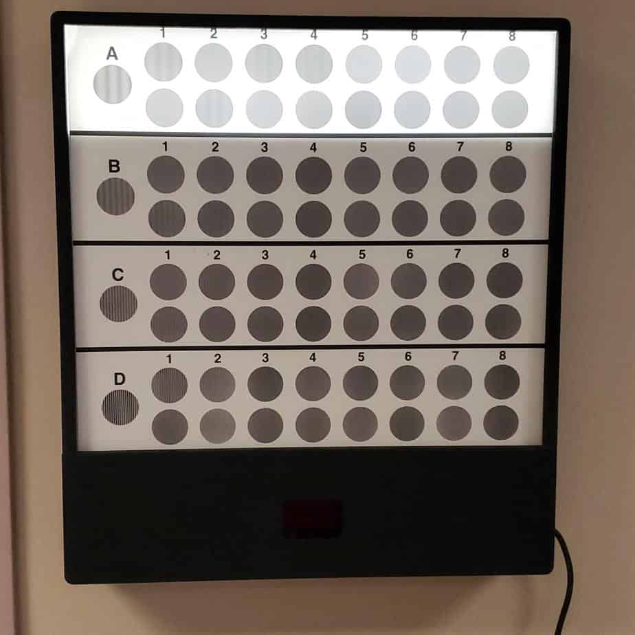 CSV 1000 Contrast Sensitivity Viewer (Refurbished) - NMD -Angelus Medical