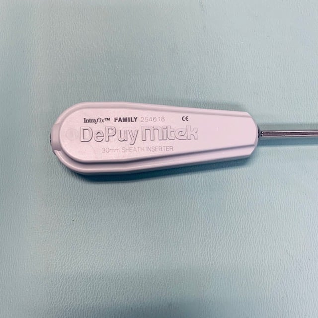 Depuy MITEX Sheath Inserter 30 mm (Used) - Depuy -Angelus Medical