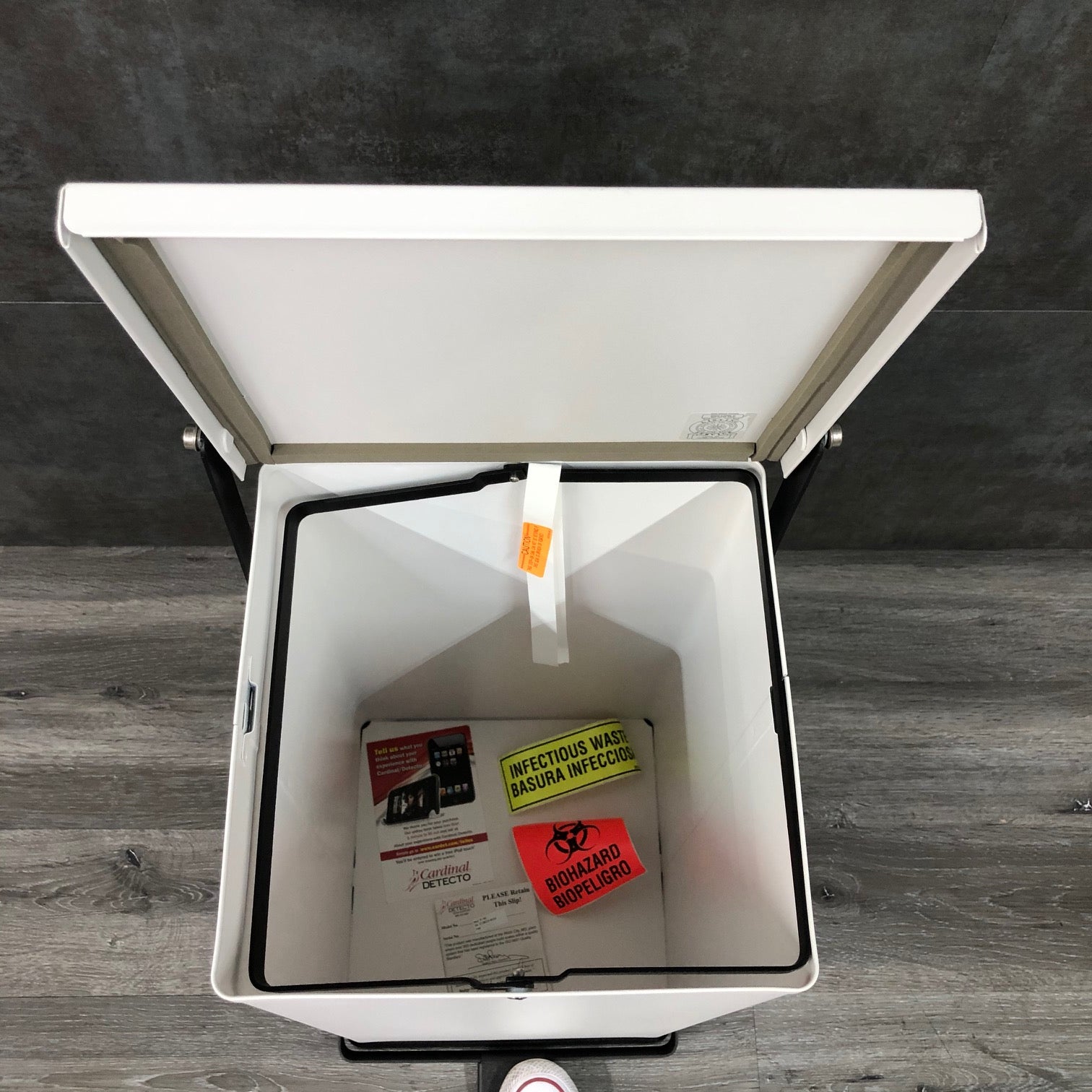 Detecto P-48 Medical Trash Can (New) - Detecto -Angelus Medical