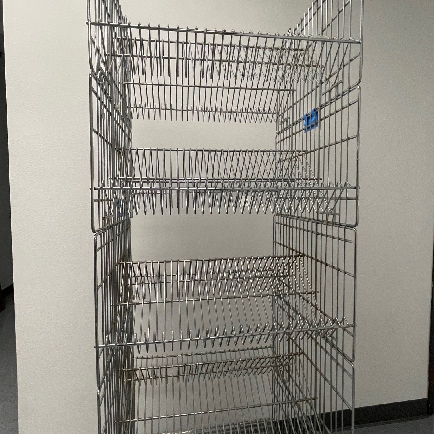 Double Sided Suture Cart with Slanted Shelving (Used) - NMD -Angelus Medical