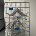 Double Sided Suture Cart with Slanted Shelving (Used) - NMD -Angelus Medical