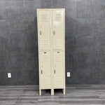 Double Tier Metal Storage Locker Cabinet - NMD -Angelus Medical