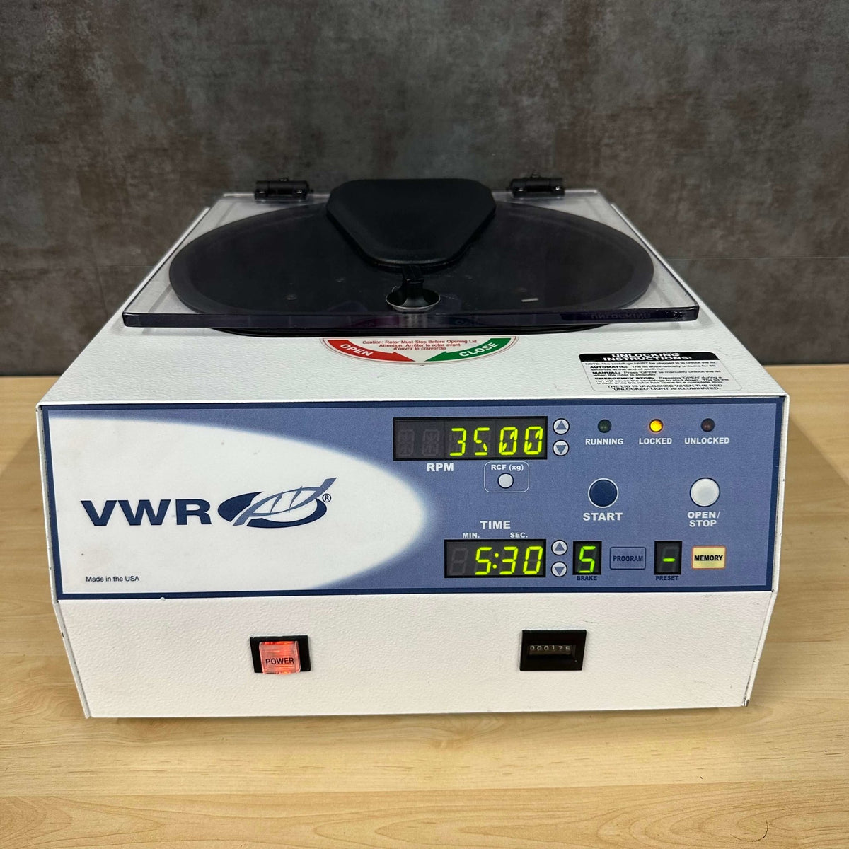 Vwr Injector Drucker 755VES VWR Centrifuge - – Angelus Medical and Optical