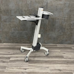 Side profile of refurbished ERGOTRON Neo-Flex Laptop Cart with mobile workstation frame
