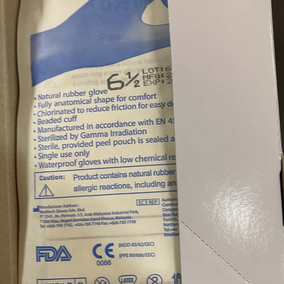 Excell High Quality Sterile Surgical Gloves (New) - Excell -Angelus Medical