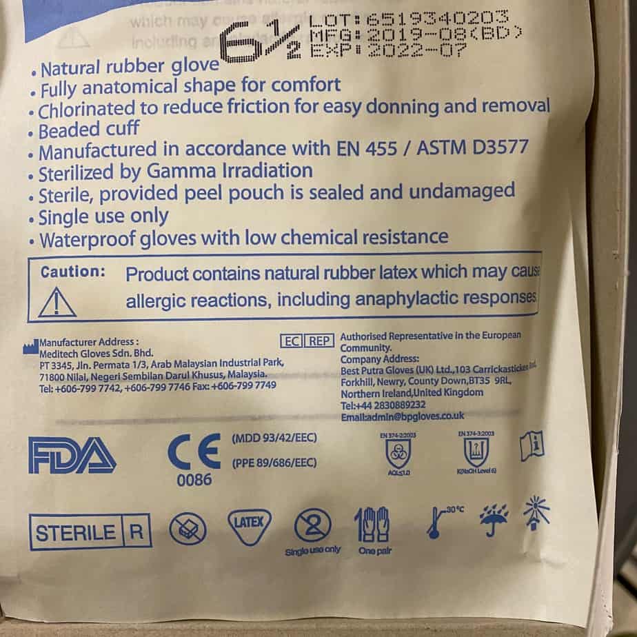 Excell High Quality Sterile Surgical Gloves (New) - Excell -Angelus Medical