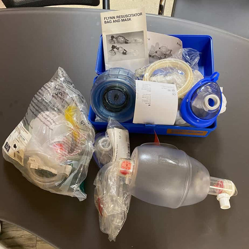 Flynn resuscitator bag and Mask - Flynn -Angelus Medical