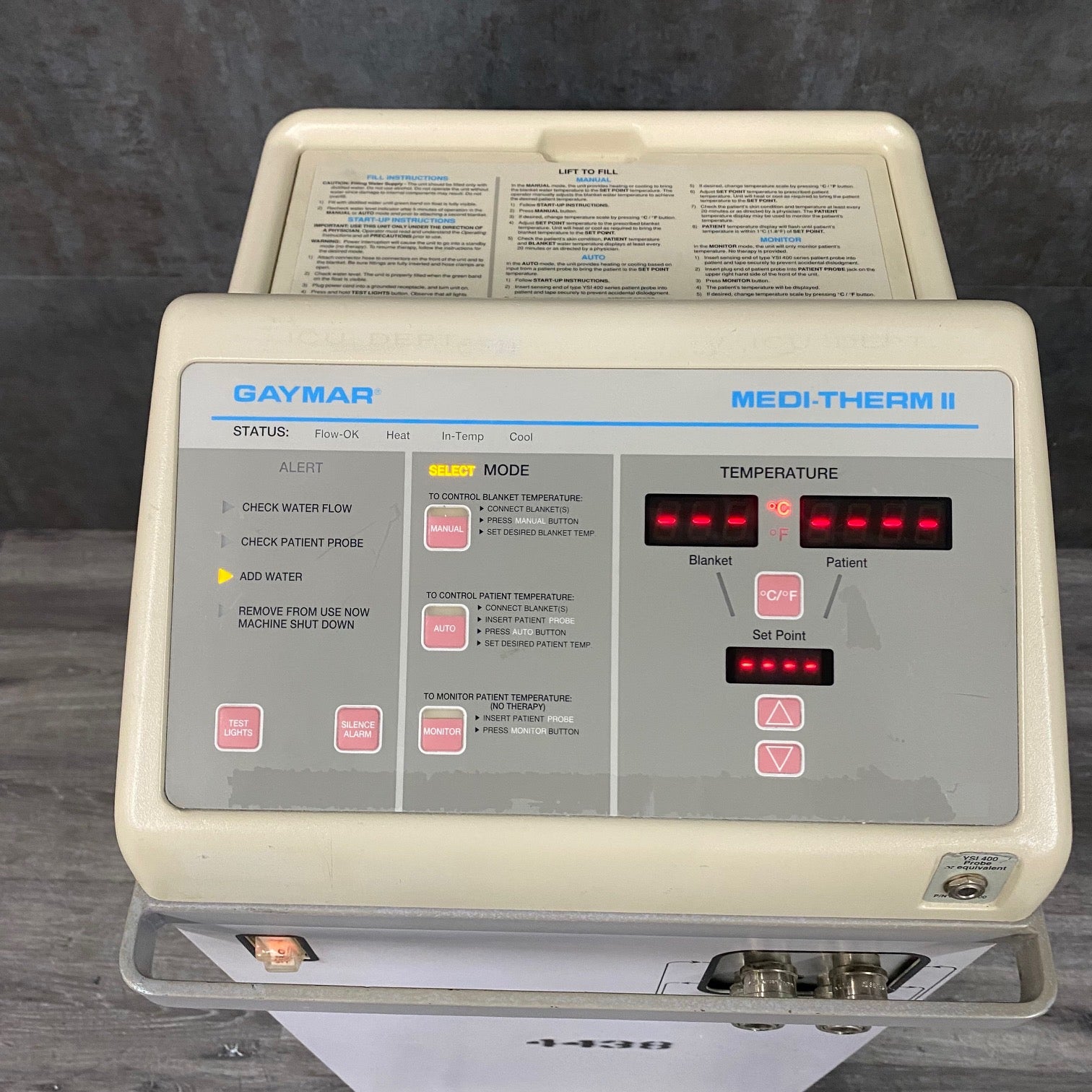 Gaymar Medi-Therm II Hyperthermia Unit with Blanket