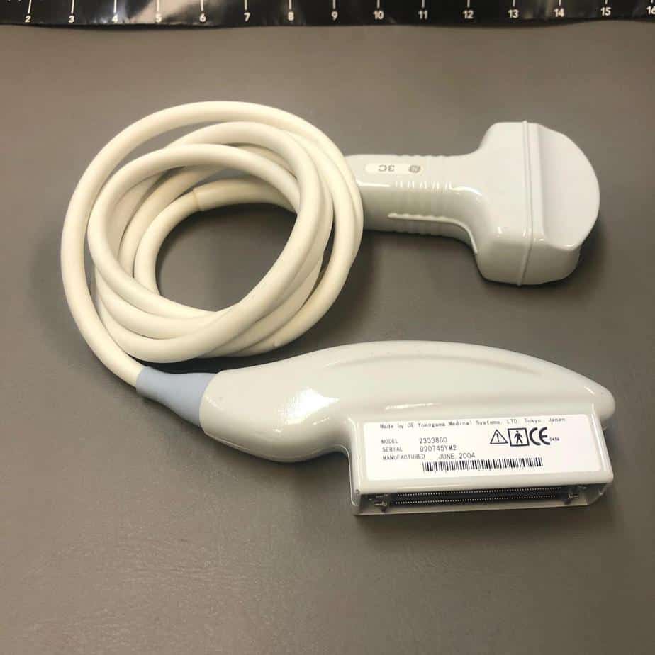 Sonda Ecografica GE 3C-RS (2333880) Array Convesso Per GE LogiQ - Ricambio Usato