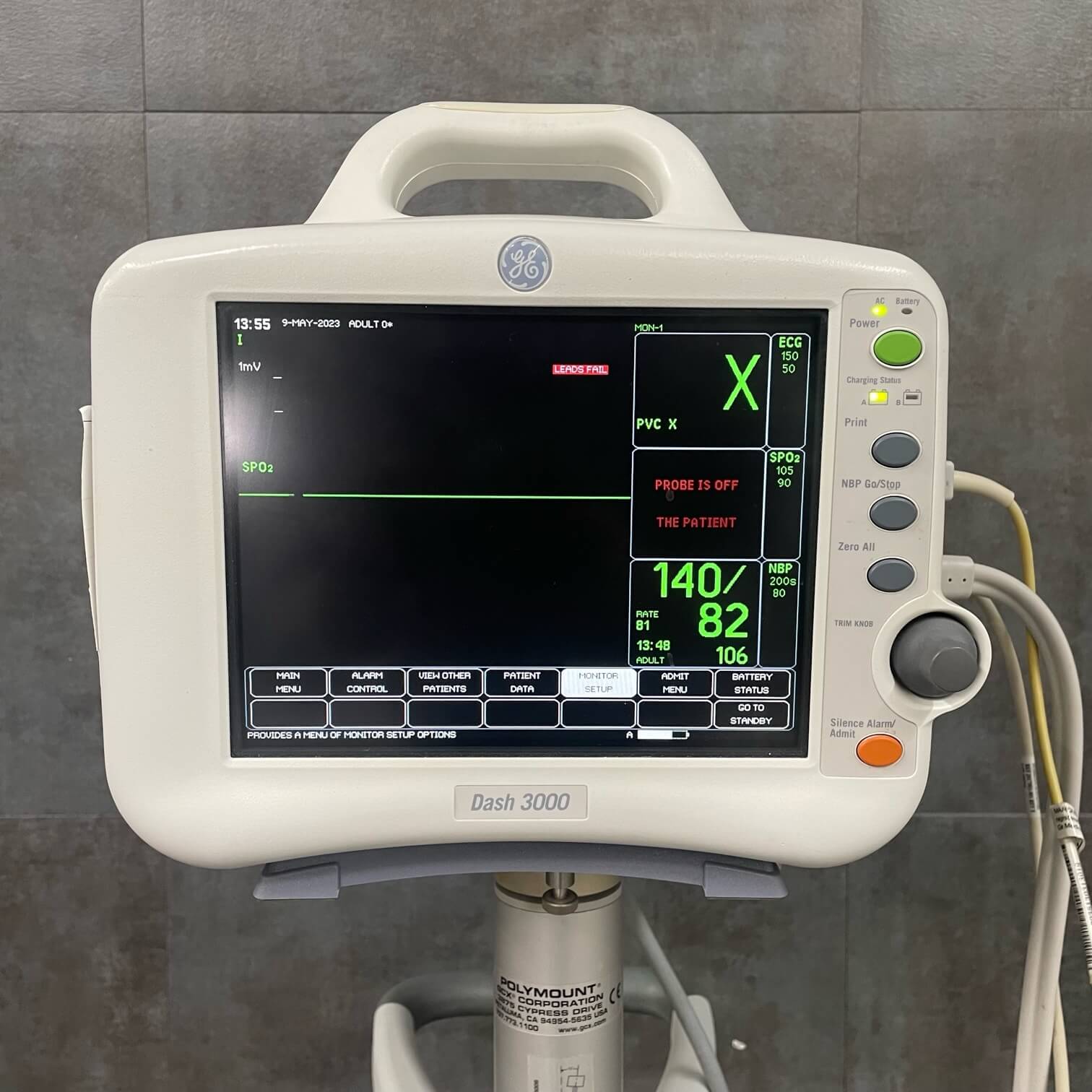 GE Dash 3000 Patient Monitor - GE -Angelus Medical