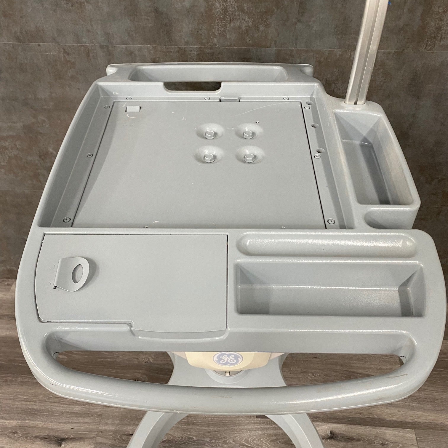 GE Mac EKG ECG Mobile Cart - GE -Angelus Medical