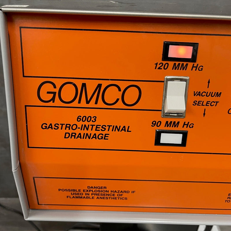 Gomco 6003 Suction Pump (New) - Gomco -Angelus Medical
