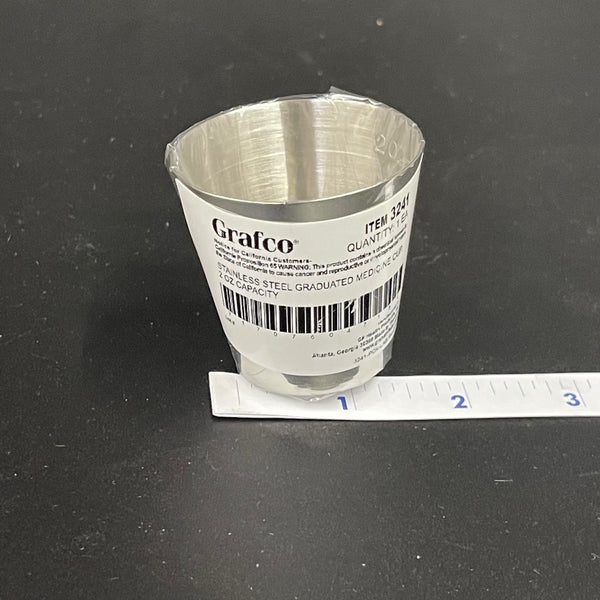 Grafco Stainless steel Graduated Medicine cup