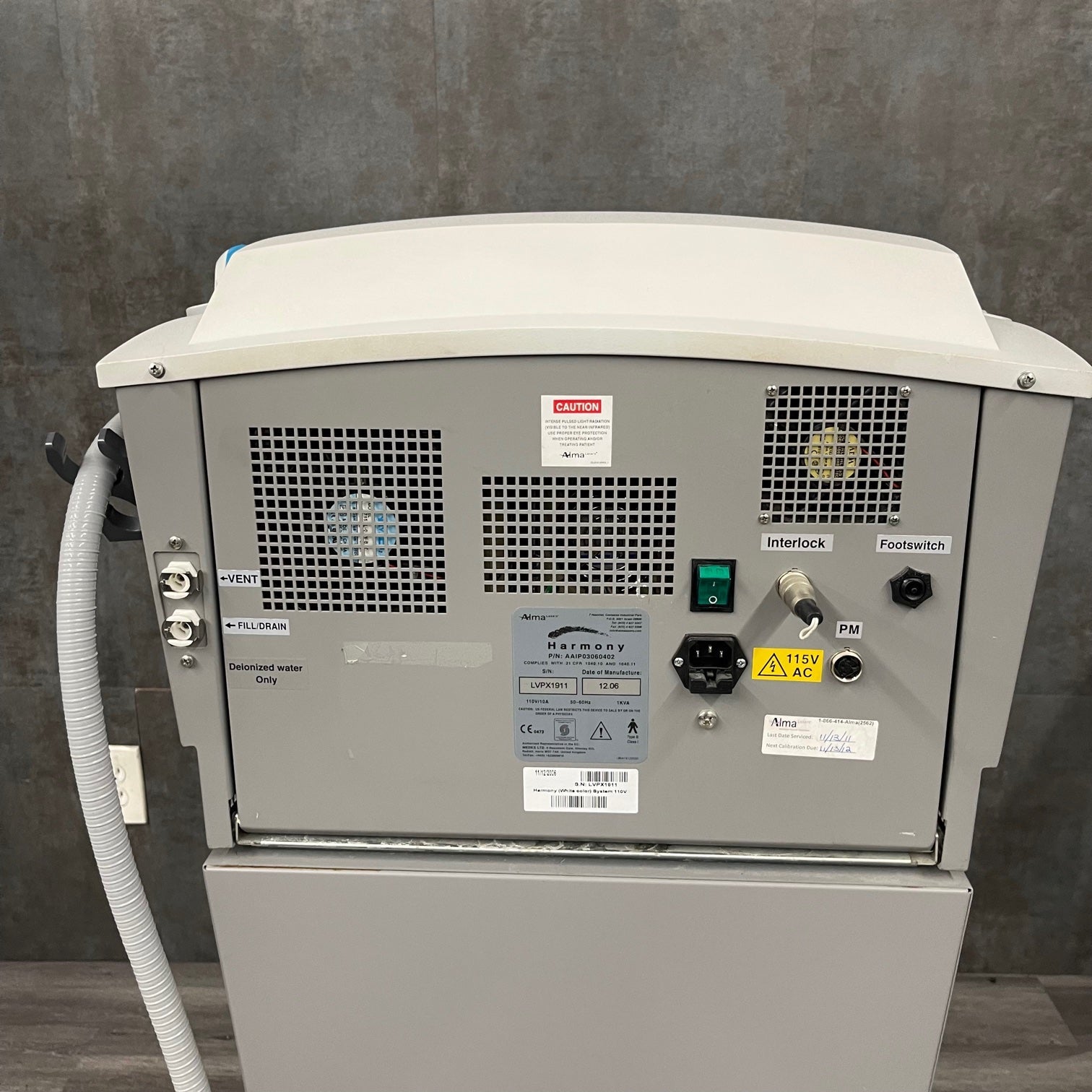 Harmony Alma lasers Unit (Used) - Alma -Angelus Medical