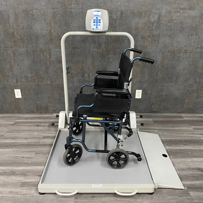 Health O Meter 2600KL Wheelchair Scale (Used) Health O Meter 2600KL Wheelchair Scale (Used) - Health-o-Meter -Angelus Medical