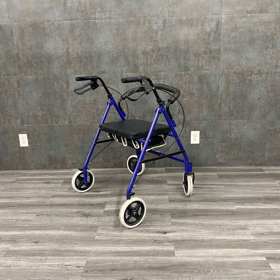Heavy Duty Barriatric Rollator with storage - NMD -Angelus Medical