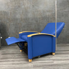 Heavy Duty Infusion Chair Recliner with Iv Pole - NMD -Angelus Medical