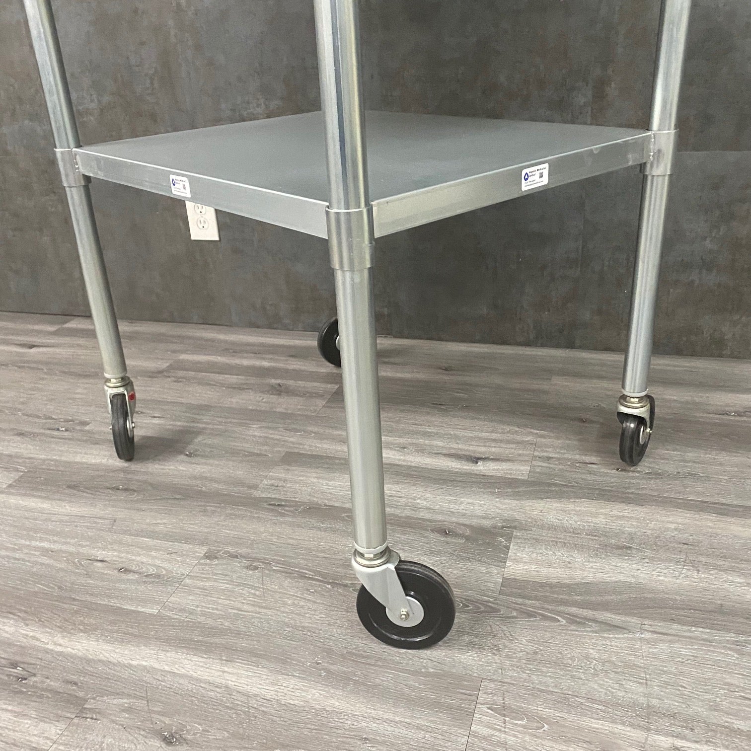 Heavy Duty Stainless Steel Cart (New) - NMD -Angelus Medical