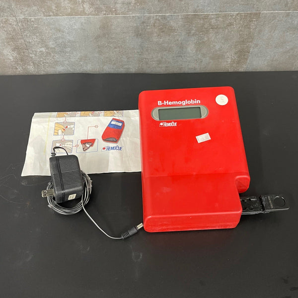 HemoCue B-Hemoglobin Blood Glucose Analyzer (Used)