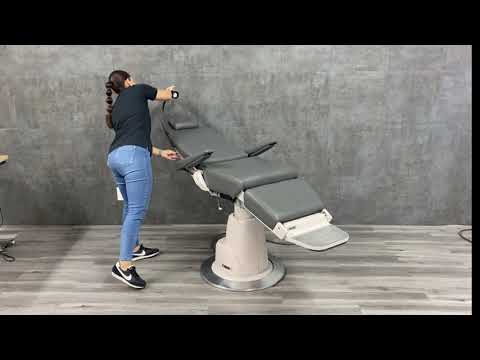 Watch Reliance 710 powered medical examination chair for ophthalmology and ENT procedures in action