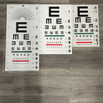 Illiterate E Plastic Eye Chart (New) - NMD -Angelus Medical