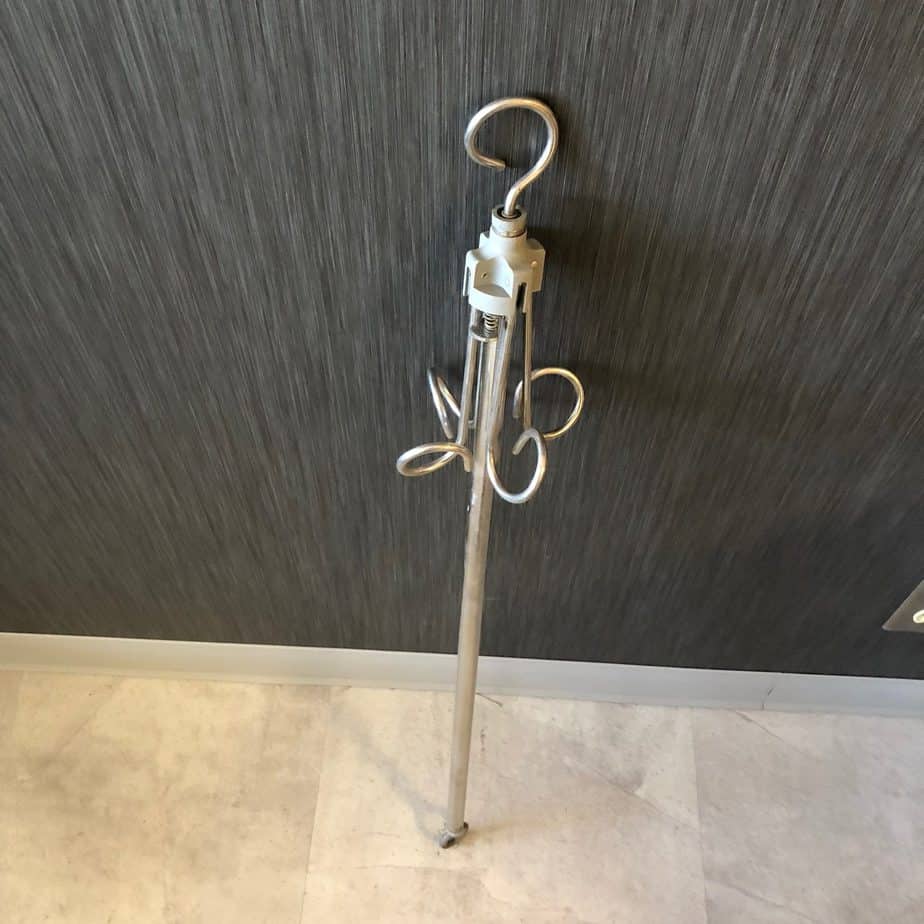 Intravenous IV Pole Fluid Holder Angelus Medical and Optical