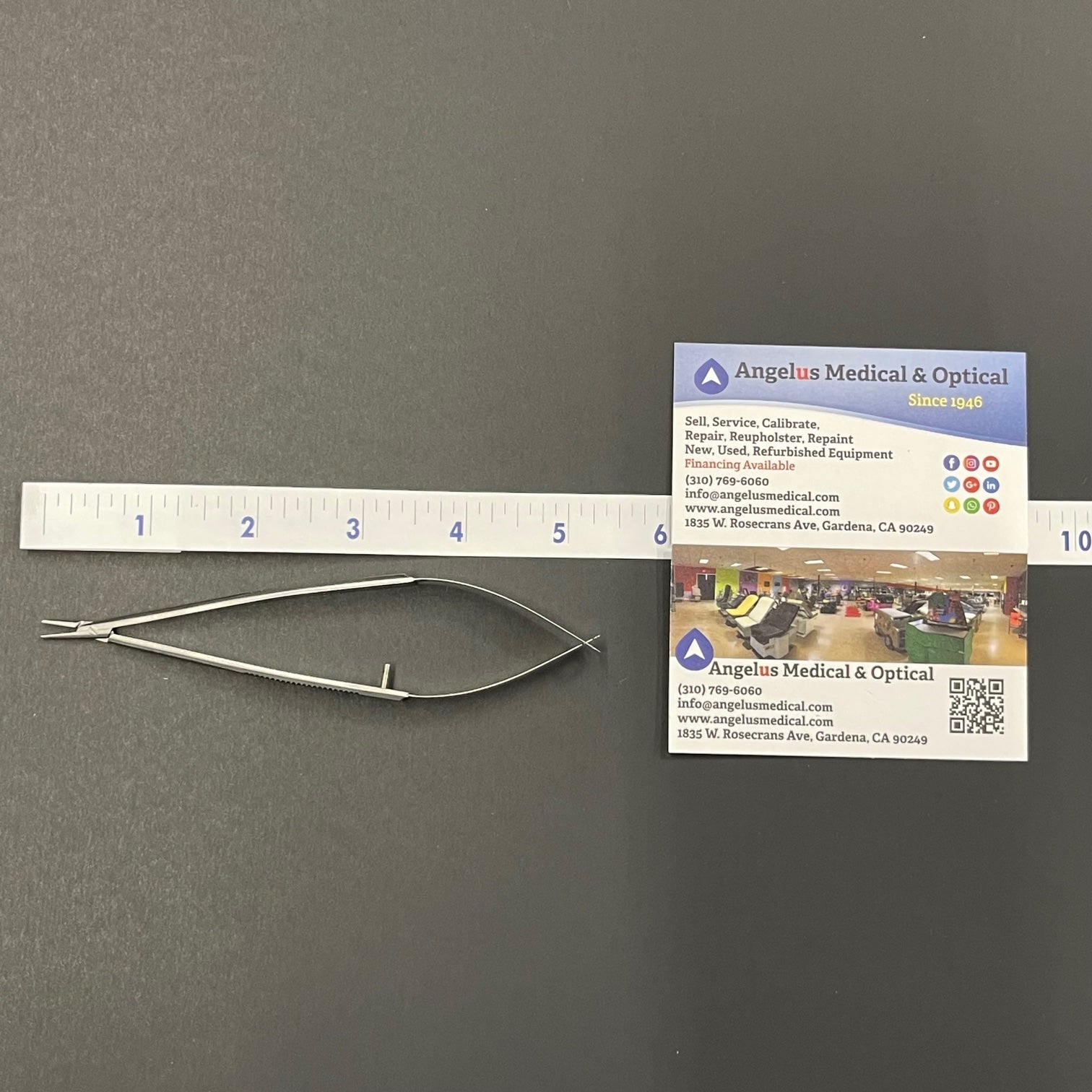 Katena Castroviejo needle holder (Used) - Katena -Angelus Medical