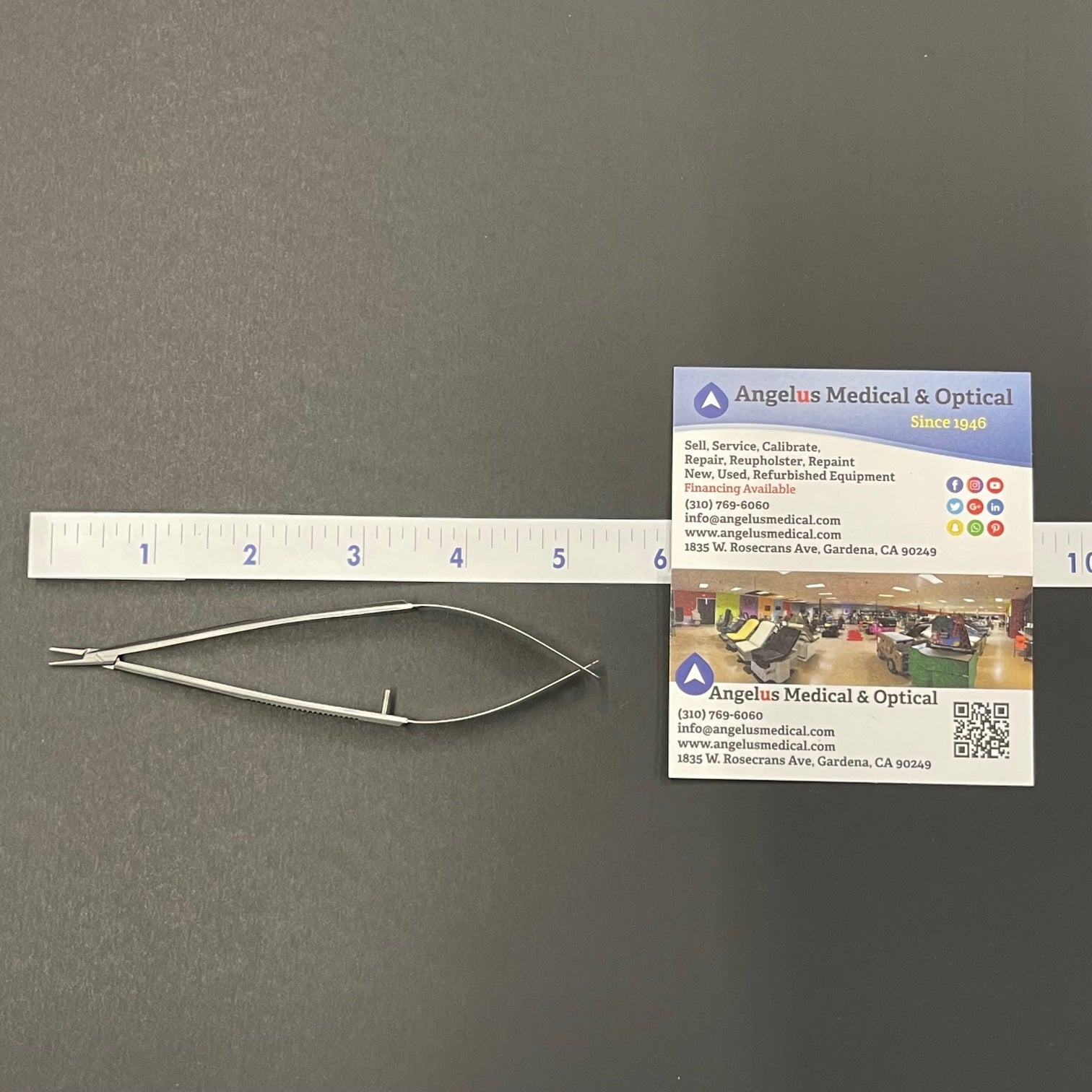 Katena Castroviejo needle holder (Used) - Katena -Angelus Medical