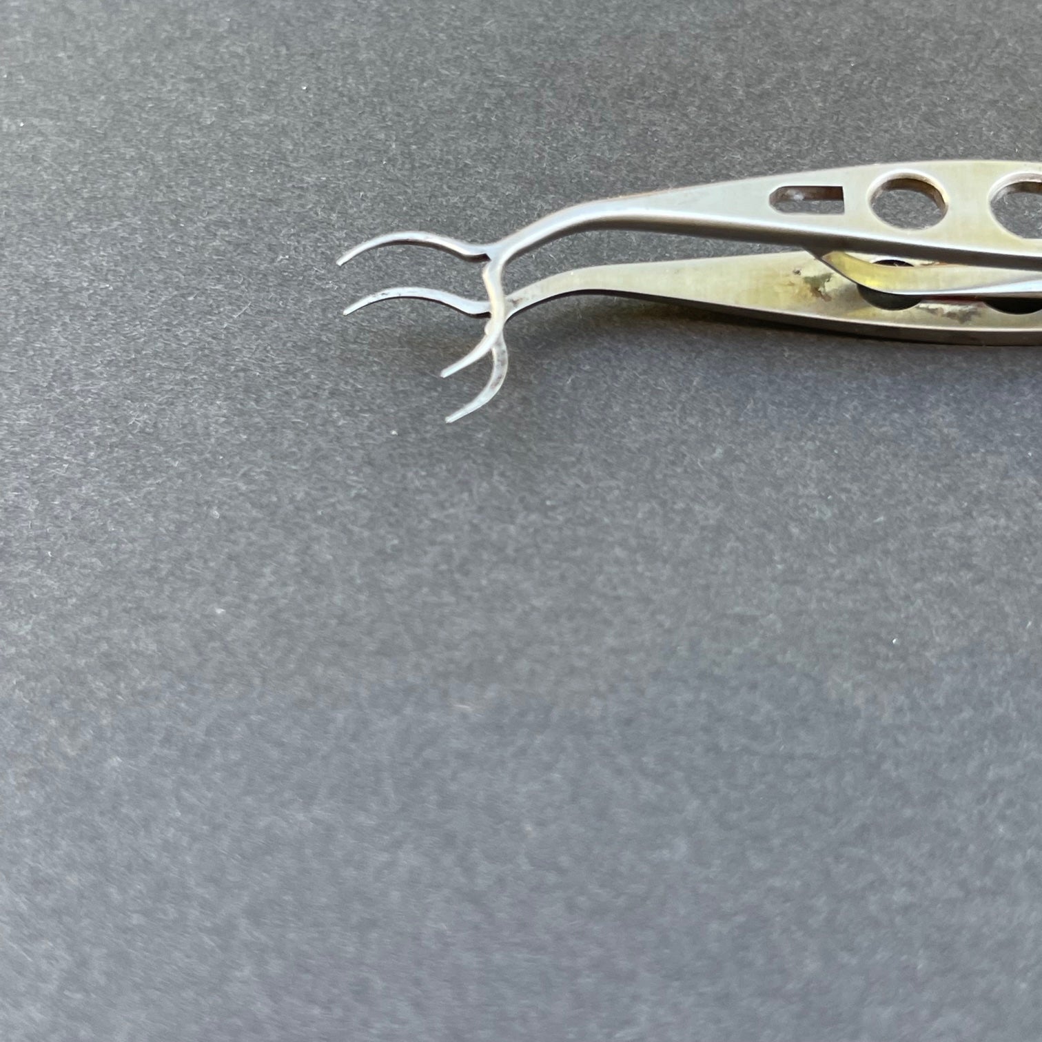 Katena corneal eye forceps (Used) - Katena -Angelus Medical