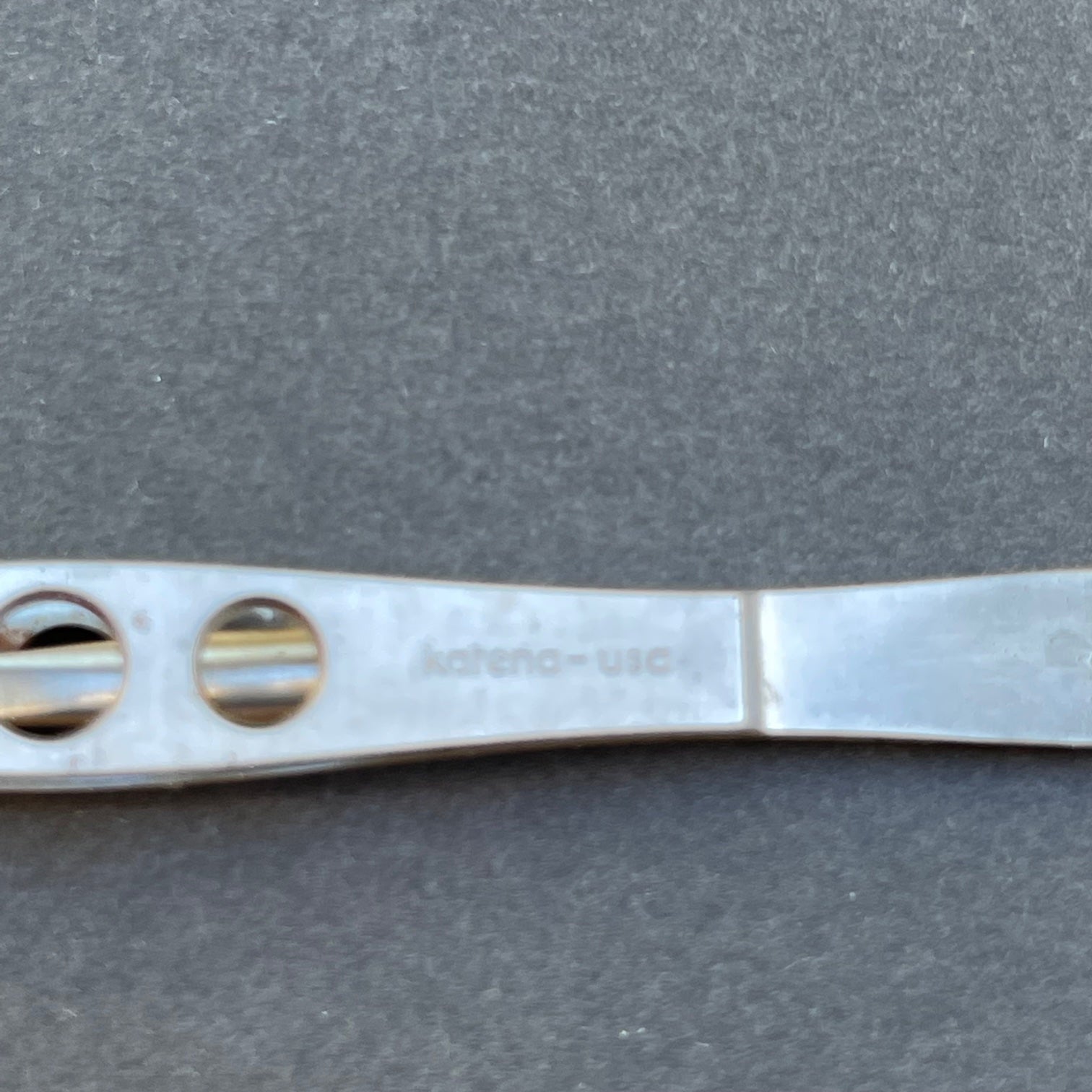 Katena corneal eye forceps (Used) - Katena -Angelus Medical