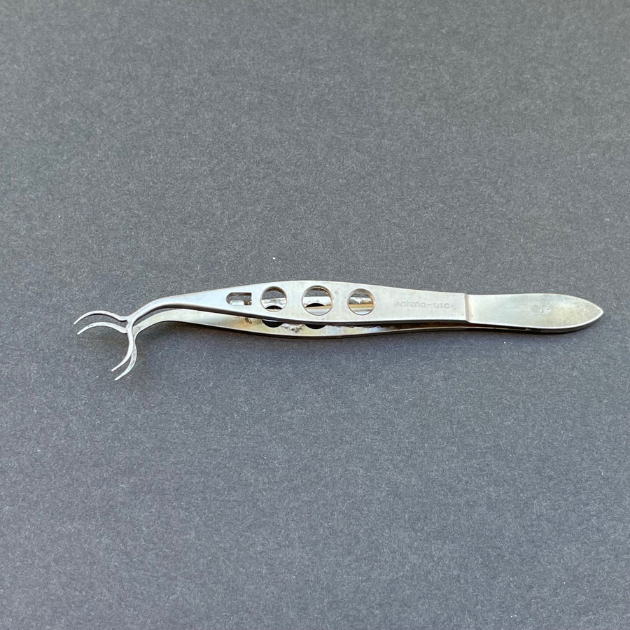 Katena corneal eye forceps (Used) - Katena -Angelus Medical