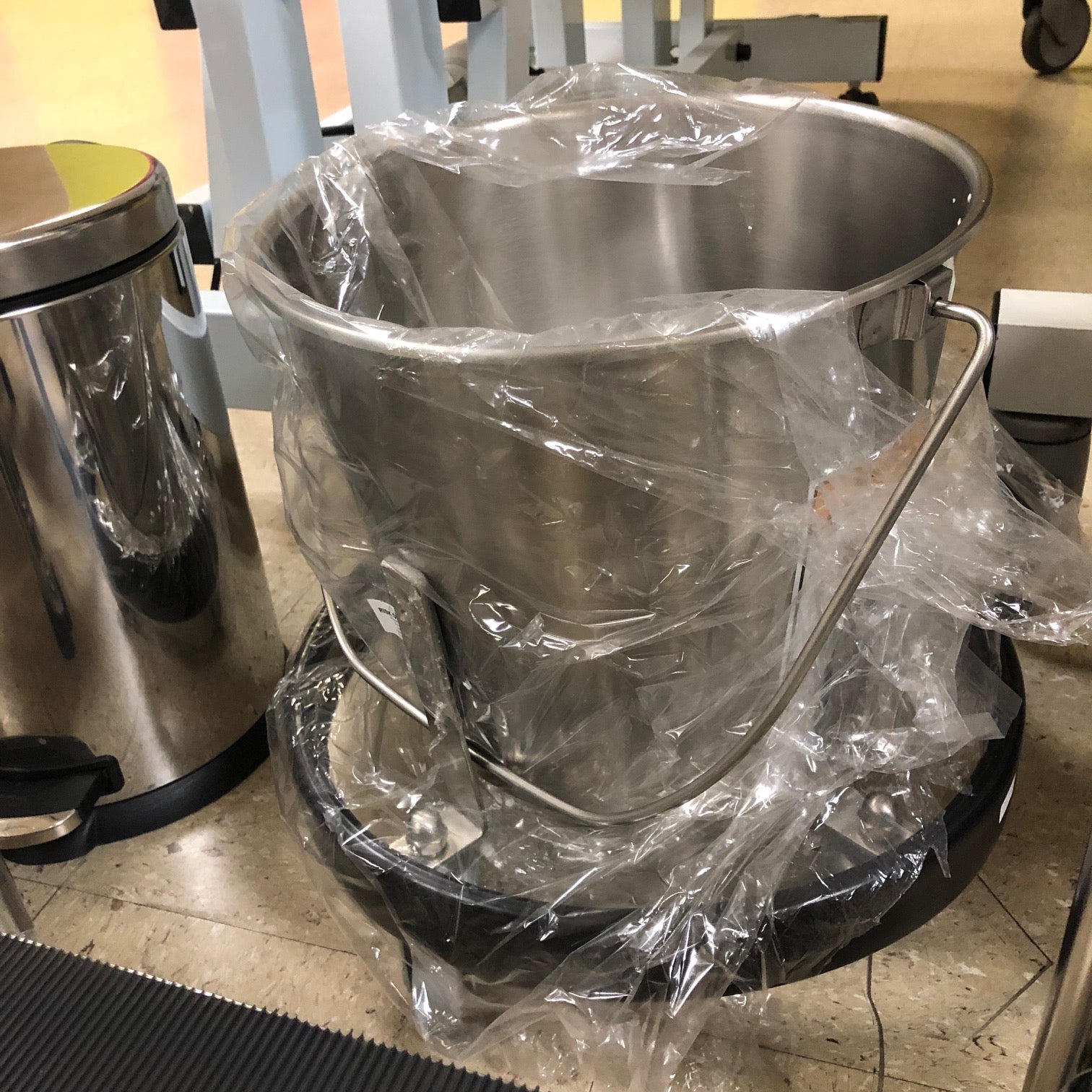 Kick Bucket,medical kick bucket,medical equipment Angelus Medical and Optical