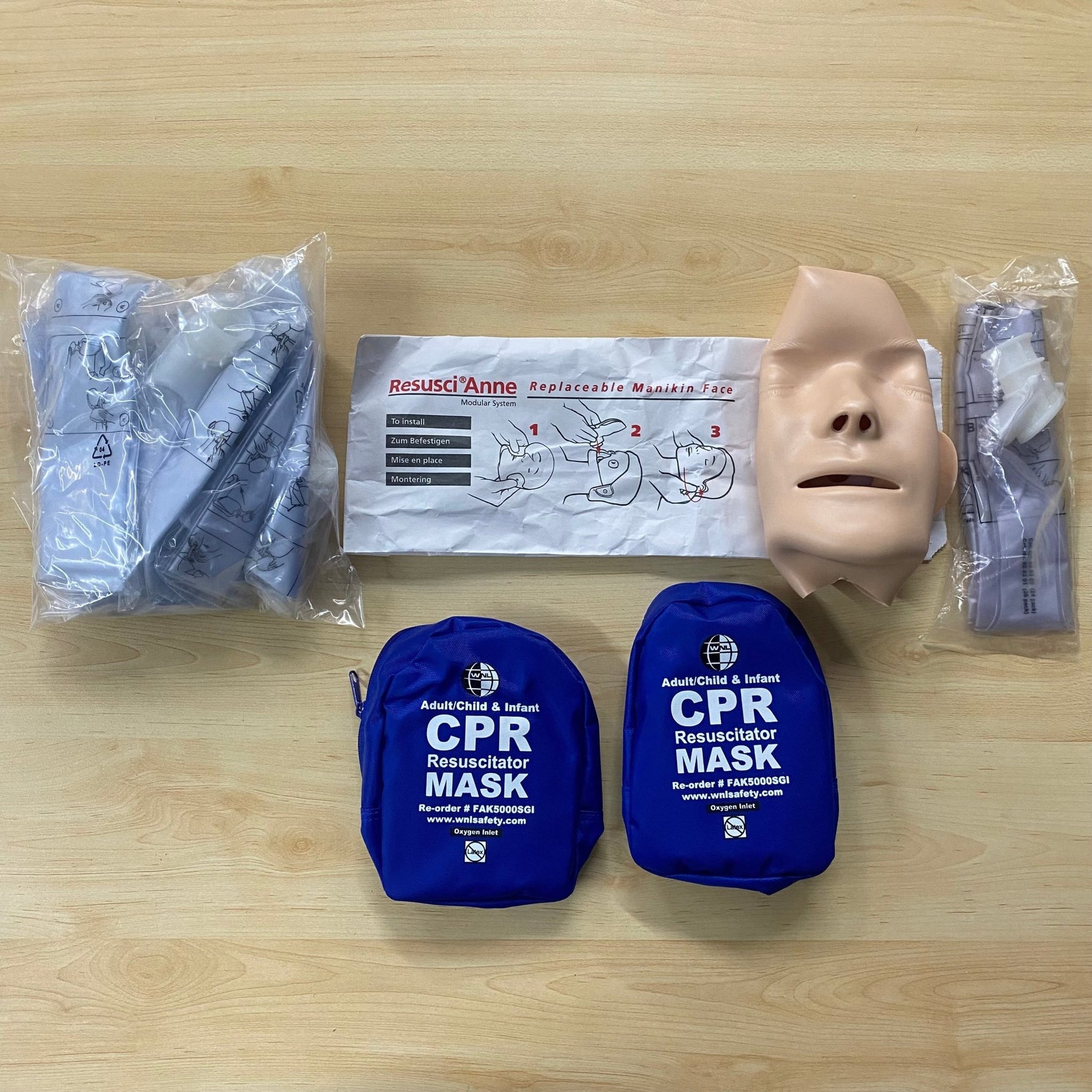 Laerdal Little Anne CPR Training Manikin (Used) - Laerdal -Angelus Medical