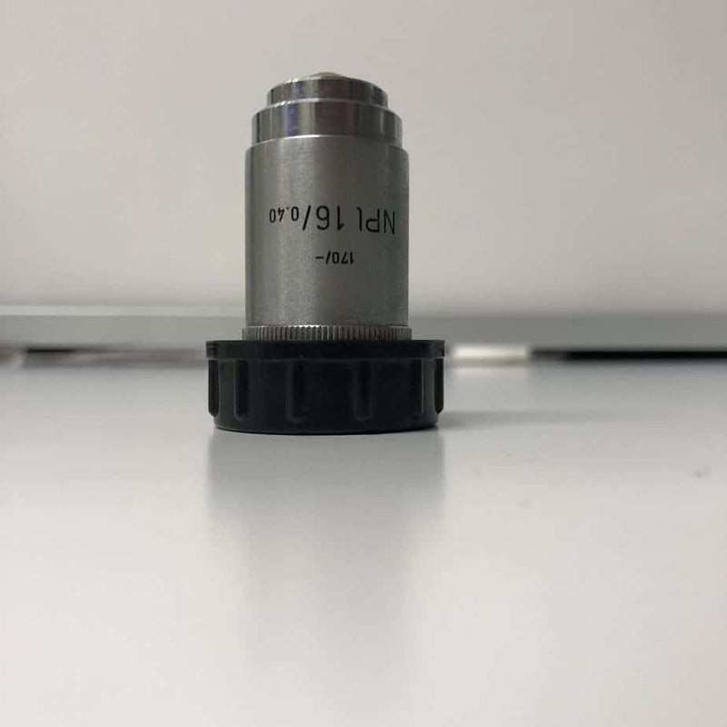 Leitz WETZLAR NPL 16/0.40 170/ Objective Lens (Used) - Leitz -Angelus Medical