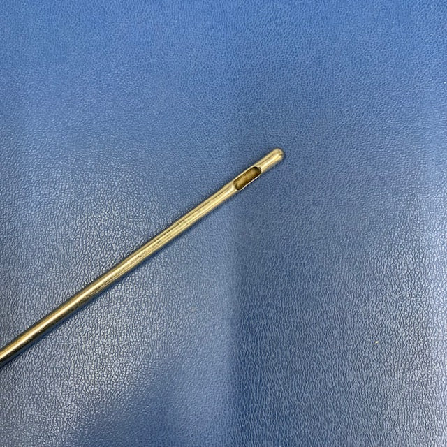 Liposuction Cannula 23 cm Length 8 mm Diameter Two Holes Tip (Used) - NMD -Angelus Medical