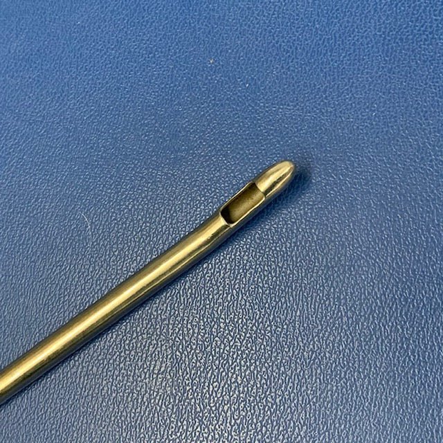 Liposuction Cannula 28 cm Length 8 mm Diameter Angled (Used) - NMD -Angelus Medical