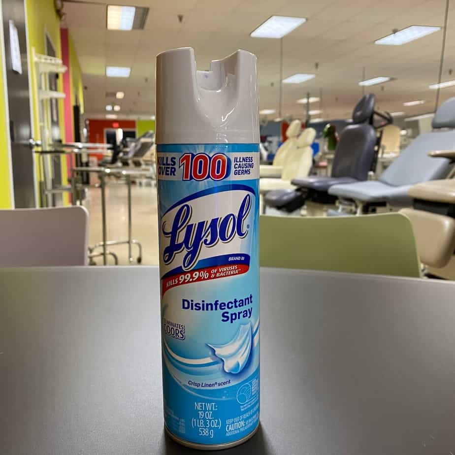Lysol disinfectant spray (New) - Lysol -Angelus Medical