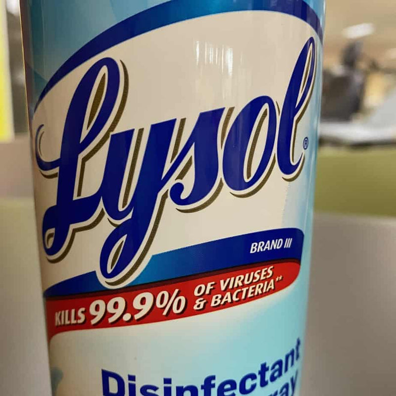 Lysol disinfectant spray (New) - Lysol -Angelus Medical
