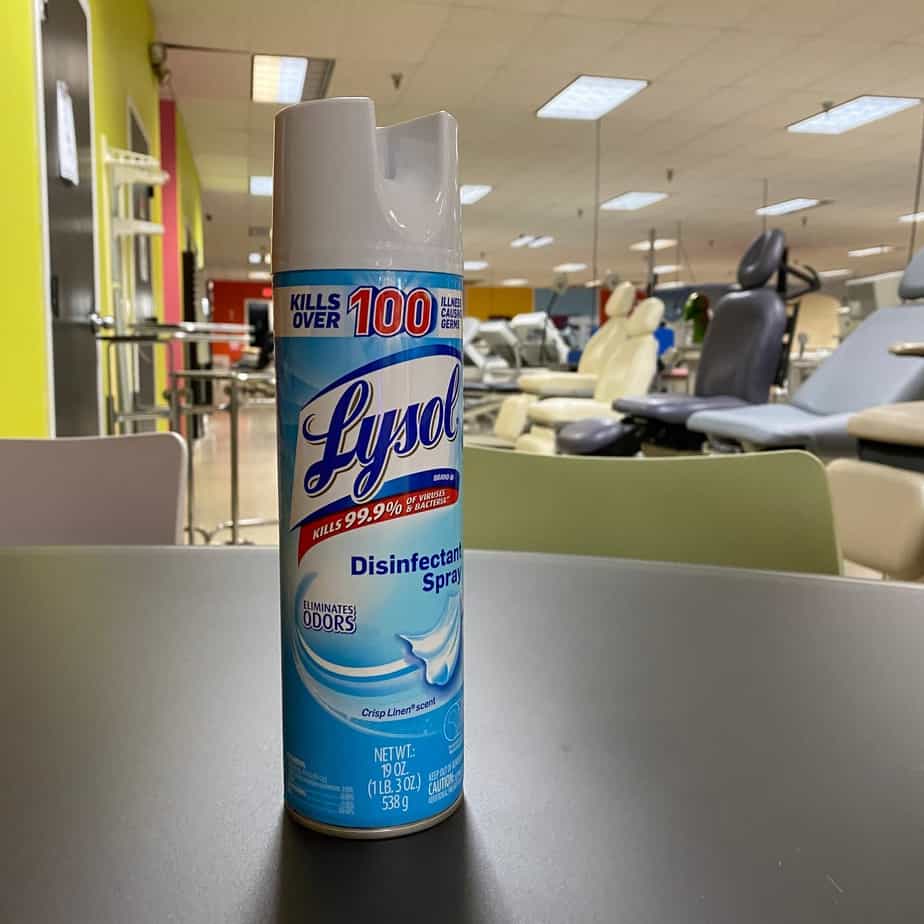 Lysol disinfectant spray (New) - Lysol -Angelus Medical
