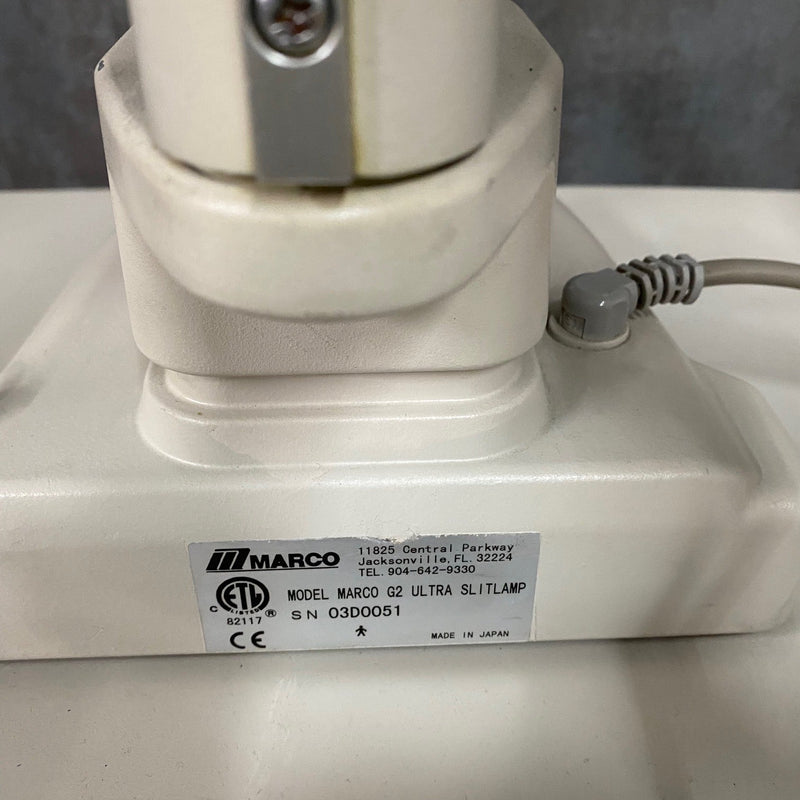 Marco G2 Ultra Slit Lamp - Marco -Angelus Medical