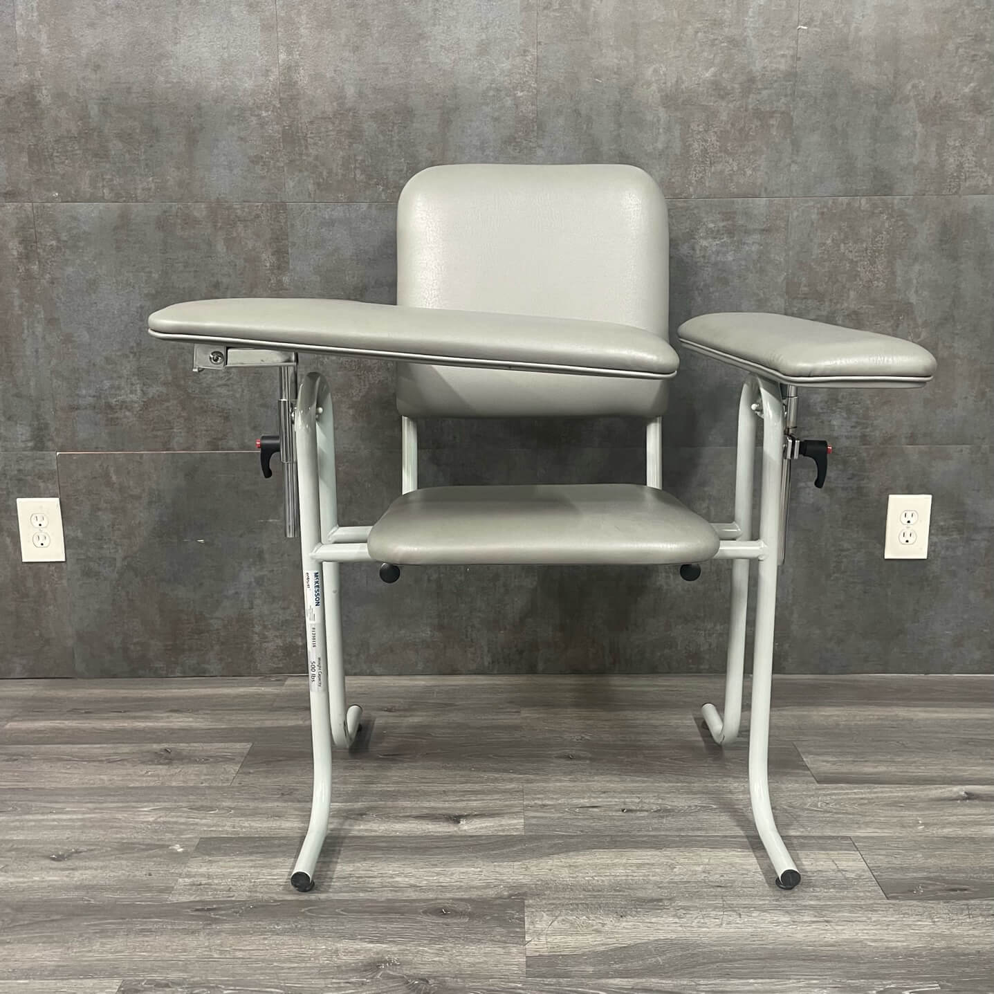 McKesson Heavy Duty Blood Drawing Chair (Used) - Mckesson -Angelus Medical
