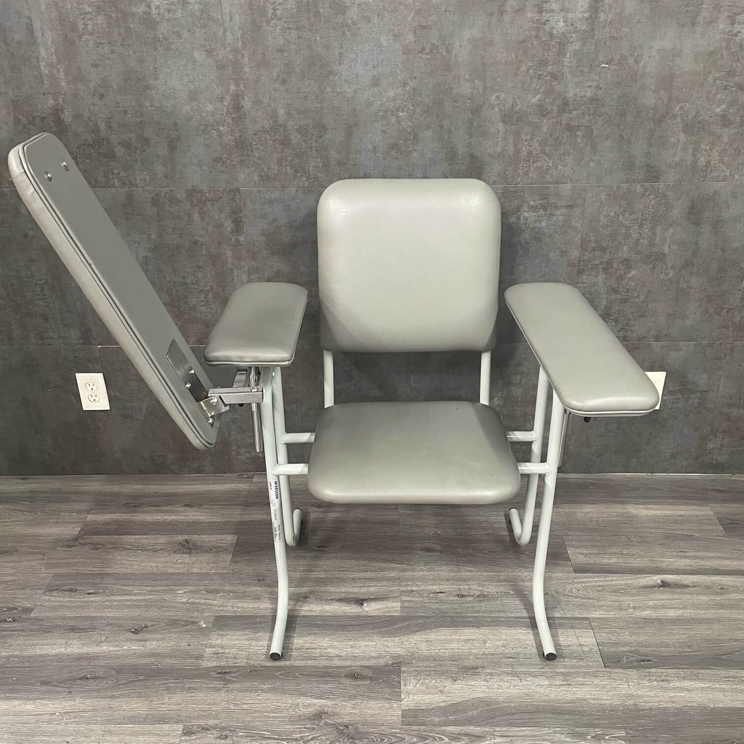 McKesson Heavy Duty Blood Drawing Chair (Used) - Mckesson -Angelus Medical