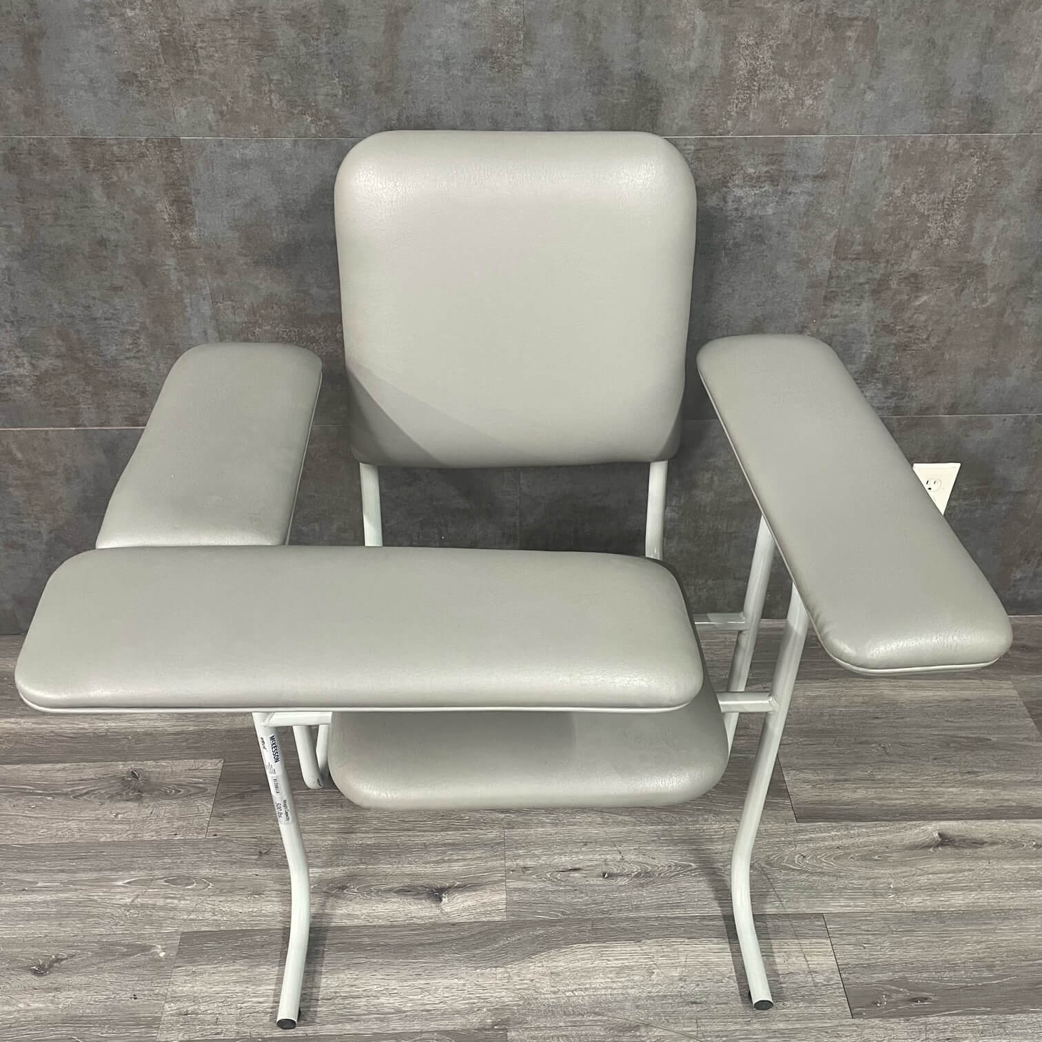 McKesson Heavy Duty Blood Drawing Chair (Used) - Mckesson -Angelus Medical