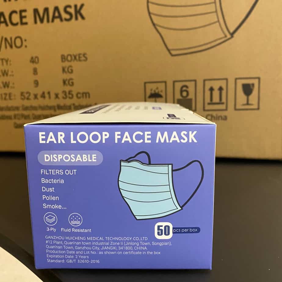 Medical Grade Surgical Masks Box of 50 (New) Angelus Medical and