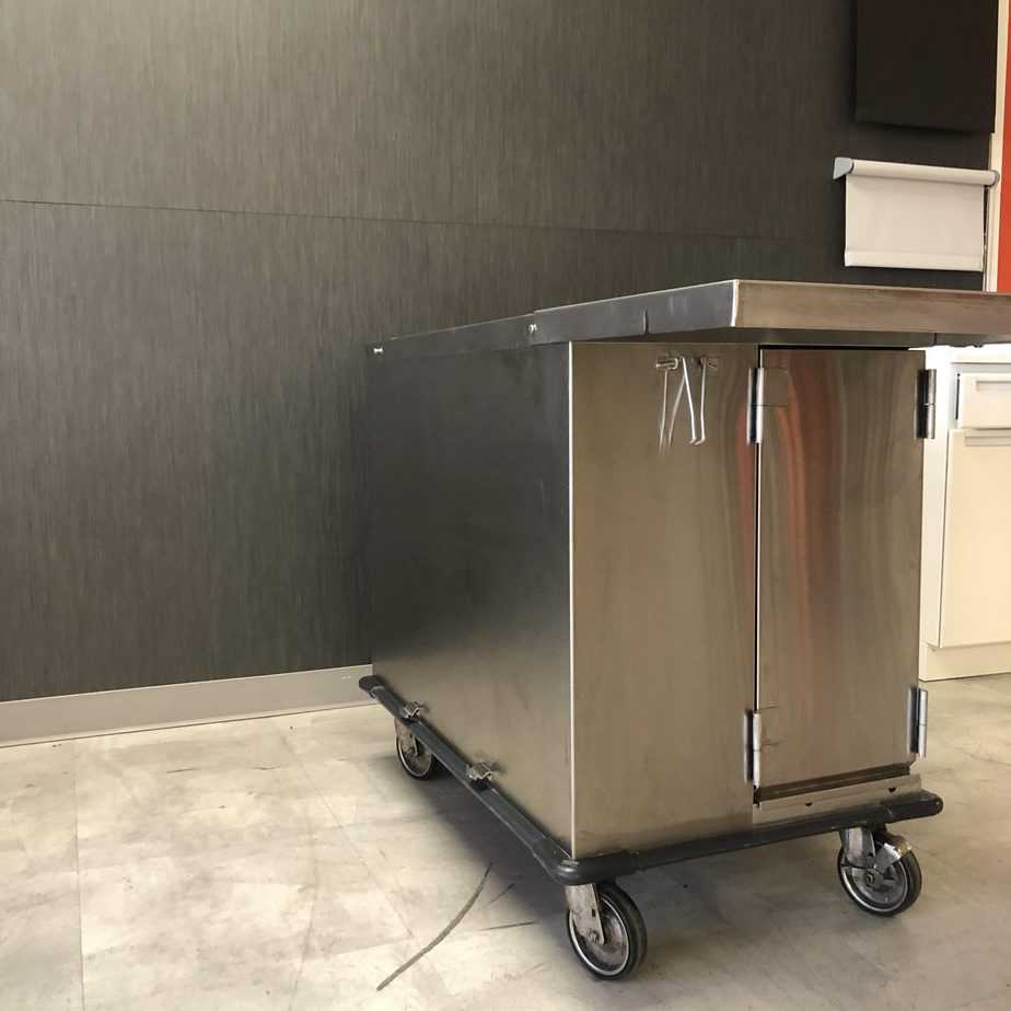 Metro Stainless Steel Surgical Case Cart - Metro -Angelus Medical