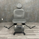 Midmark Ritter 630 Procedure Chair - front view with stirrups - Gardena California