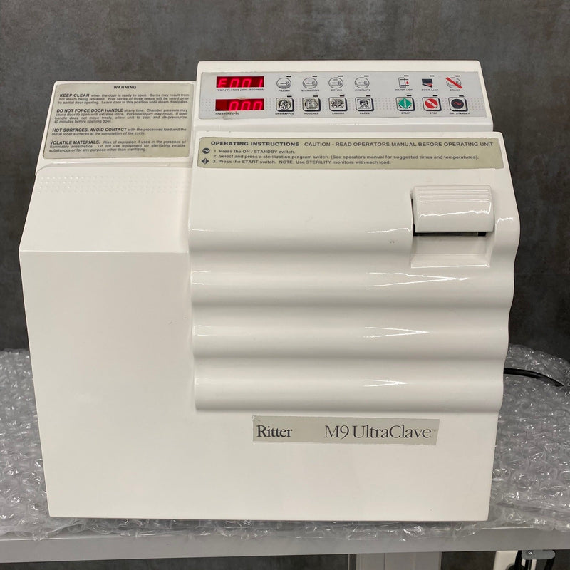 Midmark Ritter M9 UltraClave Autoclave - Midmark Ritter -Angelus Medical
