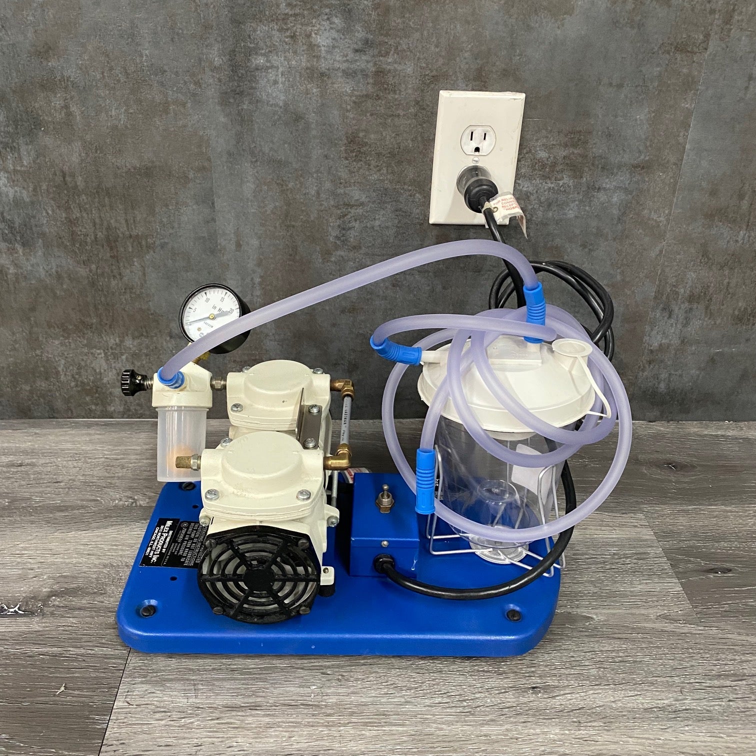 Milex 721 vacuum pump - Milex -Angelus Medical